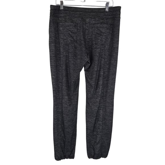Athleta Heathered Gray Pocket Athletic Athleisure Women's Jogger Pants Lg - Picture 2 of 4